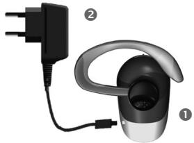BENQ-SIEMENS HHB-710 - Bluetooth kulaklik setini sarj etme - 1