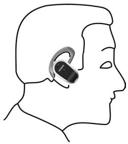 BENQ-SIEMENS HHB-710 - Headset korrekt tragen - 1