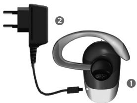 BENQ-SIEMENS HHB-710 - Charging the Bluetooth headset - 1