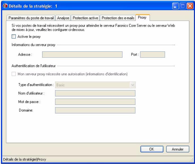 FARONICS ANTI-VIRUS - Effectuez les réglages dans l'onglet Analyse : - 7