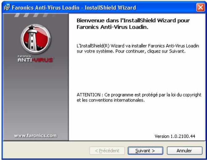 FARONICS ANTI-VIRUS - Installation de Faronics Anti-Virus Loadin - 2