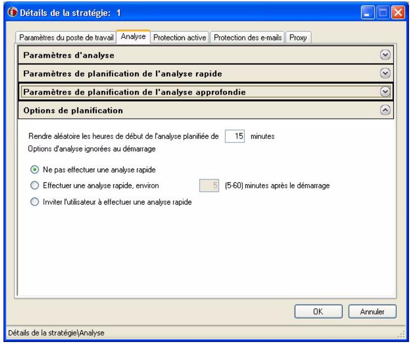 FARONICS ANTI-VIRUS - Effectuez les réglages dans l'onglet Analyse : - 4