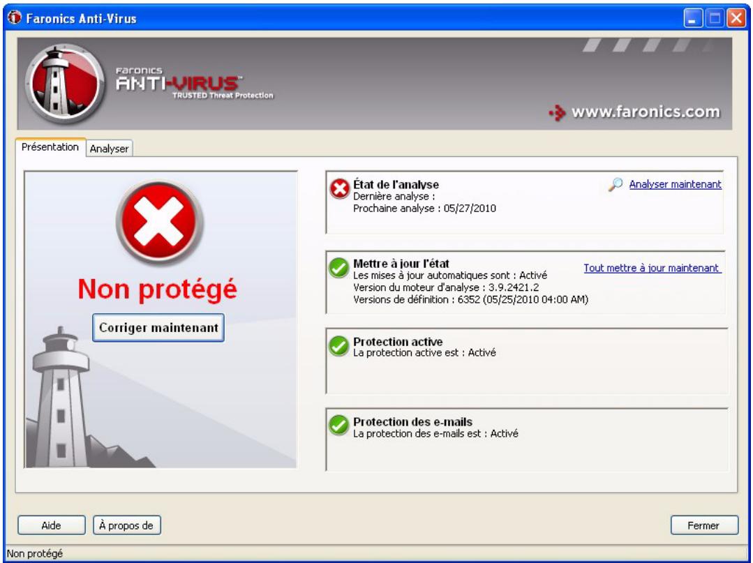 FARONICS ANTI-VIRUS - Mise à jour des définitions de Faronics Anti-Virus sur le poste de travail - 1