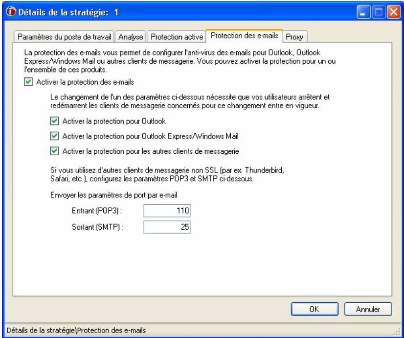FARONICS ANTI-VIRUS - Effectuez les réglages dans l'onglet Analyse : - 6