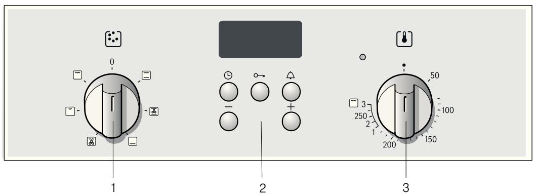 BOSCH HBN231E4 - Kezelőfelület - 1