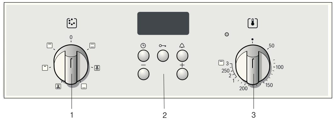 BOSCH HBN231E4 - Panoul de commande - 1