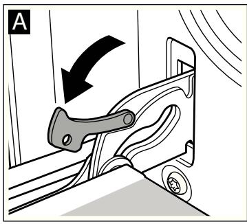 BOSCH HBN231E4 - Décrocher la porte - 1