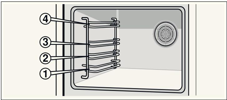 BOSCH HBN231E4 - Tartozék betolása - 1