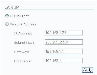 FREECOM MUSICPAL - Utilisation de DHCP - 2