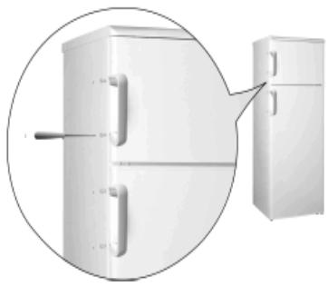 BRANDT BFD5665BW - MONTAJE DE LAS ASAS DE LA PUERTA (según modelos) - 1