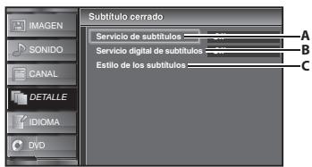 SYLVANIA LD370SSX - Subítulo Cerrado - 6