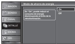 SYLVANIA LD370SSX - l Modo de Ahorro de Energía - 7