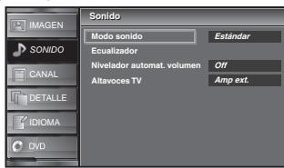 SYLVANIA LD370SSX - Ajuste de Sonido - 6