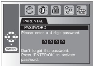 SYLVANIA LD370SSX - To change the password - 4