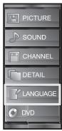 SYLVANIA LD370SSX - Language Selection - 3