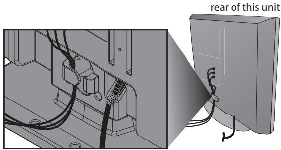 SYLVANIA LD370SSX - Cable Management - 1
