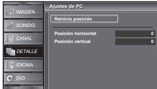 SYLVANIA LD370SSX - Ajustes de PC - 7