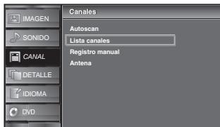 SYLVANIA LD370SSX - l Listede Canales - 5