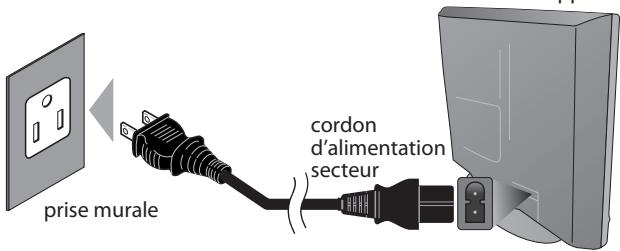 SYLVANIA LD370SSX - Branchez le Cordon d'Alimentation Secteur - 1