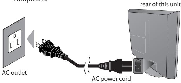 SYLVANIA LD370SSX - Plug In the AC Power Cord - 1