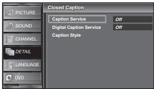 SYLVANIA LD370SSX - Caption Service - 2