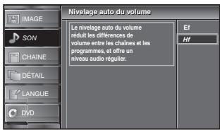 SYLVANIA LD370SSX - Nivelage auto du volume - 2