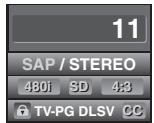SYLVANIA LD370SSX - Press [INFO]. - 2