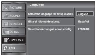 SYLVANIA LD370SSX - Language Selection - 5