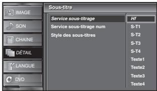 SYLVANIA LD370SSX - Service Sous-titrage - 4