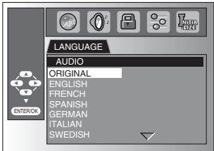SYLVANIA LD370SSX - DVD Language Setting - 10