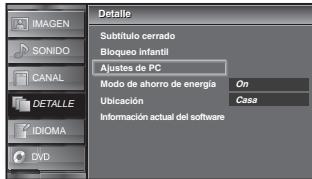 SYLVANIA LD370SSX - Ajustes de PC - 5