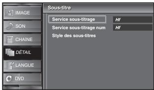 SYLVANIA LD370SSX - Service Sous-titrage - 2