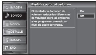 SYLVANIA LD370SSX - Nivelador automat. volumen - 2