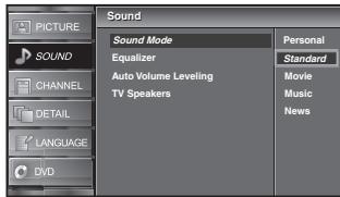 SYLVANIA LD370SSX - Sound Mode - 2