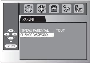 SYLVANIA LD370SSX - Changement de mot de passage - 2