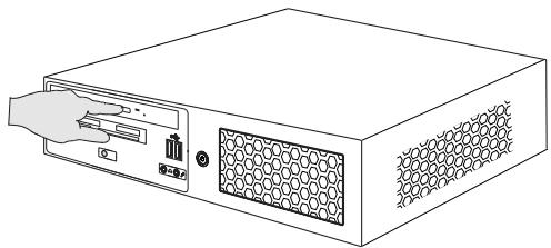 MAXDATA ULTRA SMALL DESKTOP - Le lecteur de cd-rom - 1