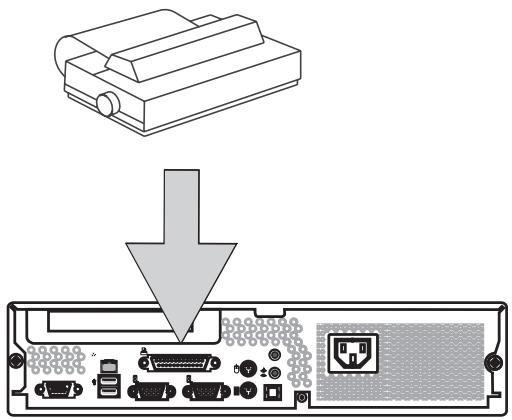 MAXDATA ULTRA SMALL DESKTOP - Branchement d'une imprimante - 1