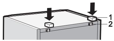BRANDT BFL5456BW - Preparing the appliances for connecting - 1