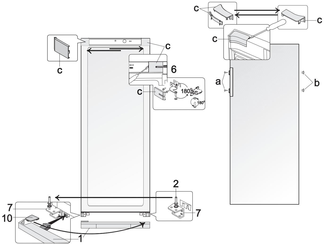 BRANDT BFL5456BW - WARNING! Turn off the appliance and pull the plug out of the electricity supply socket. - 1