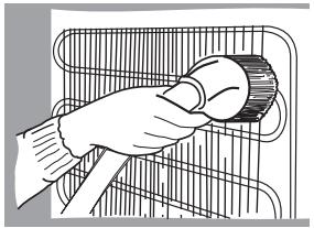 BRANDT BFL5456BW - Remember that before defrosting the appliance and cleaning the back part of the appliance body you must disconnect the appliance from the electrical energy supply socket by pulling the plug out of the electricity outlet. - 2