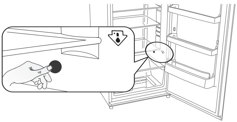BRANDT BFL5456BW - Zona más fría - 2
