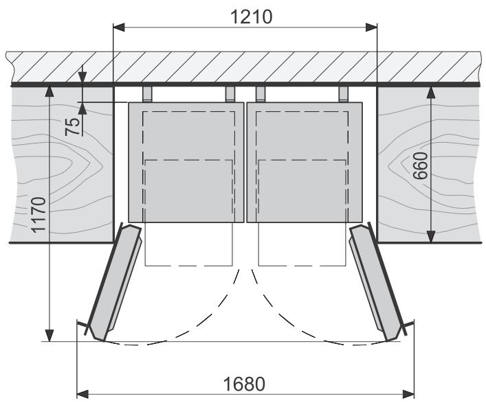 BRANDT BFL5456BW - POSITIONNEMENT - 3