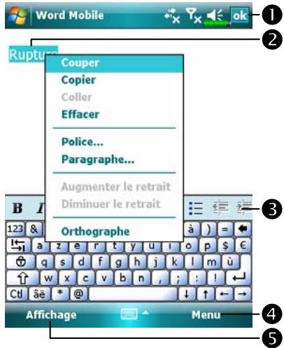 E-TEN M800 - Rechercher/Remplacer. - 1