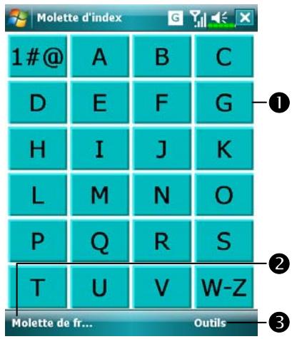 E-TEN M800 - Sélecteur Touche de Raccourci - 1