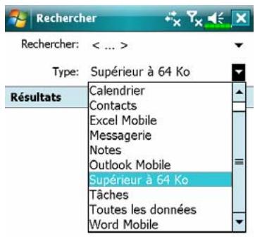 E-TEN M800 - Tapotecz sur, Programmes, puis sur Rechercher. - 1
