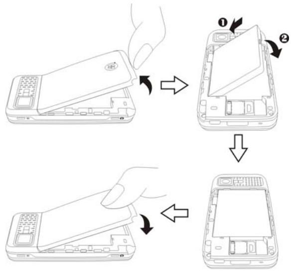 E-TEN M800 - Réinstaller ou Remplacer la Batterie - 1