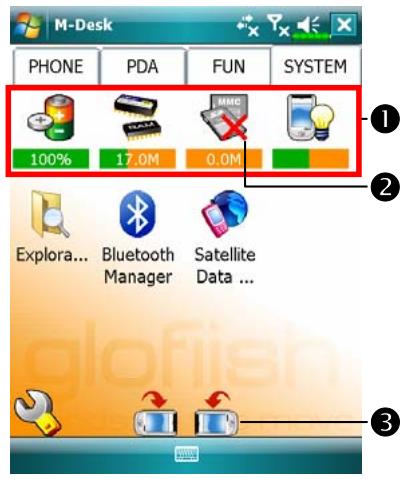 E-TEN M800 - M-Desk - 2