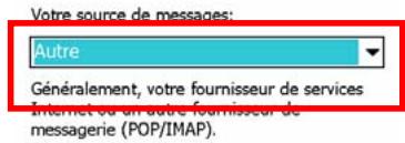 E-TEN M800 - Configuration du Serveur de Messagerie Electronique - 3