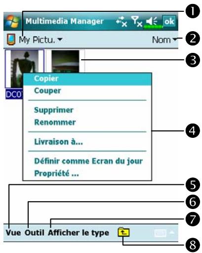 E-TEN M800 - Aperçu des Informations Multimédia - 1