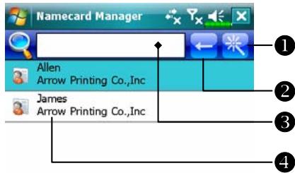 E-TEN M800 - Reconnaître une carte de visite - 3